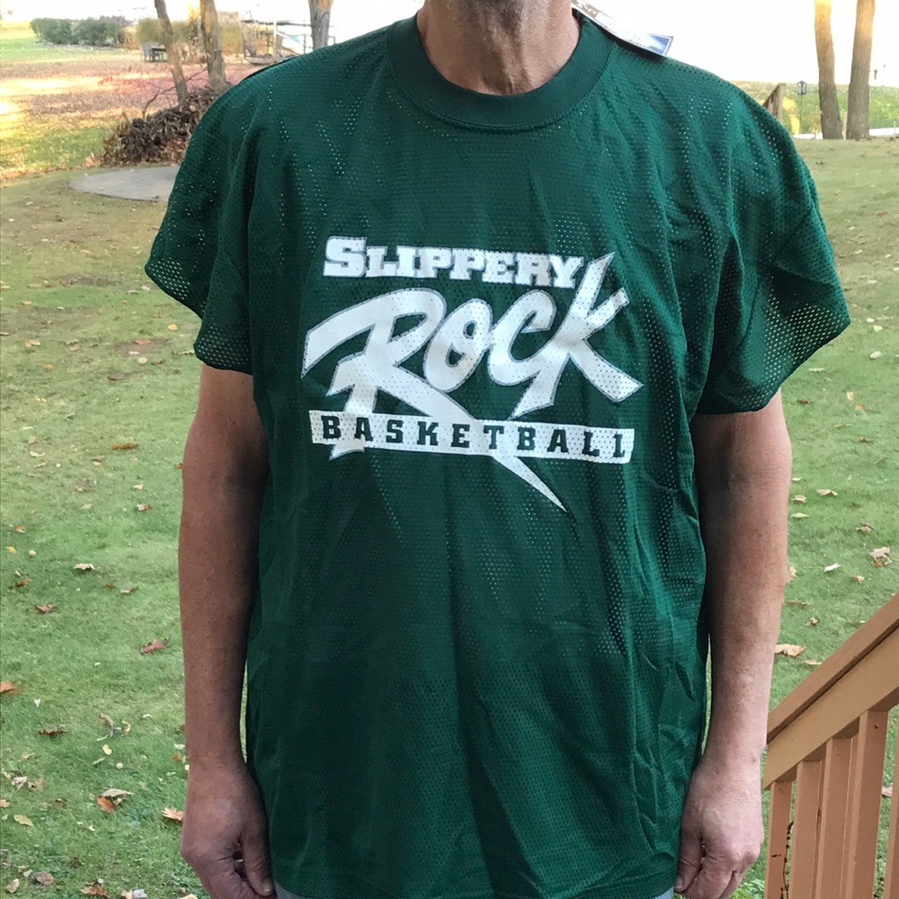 NWT Slippery Rock basketball jersey 2XL